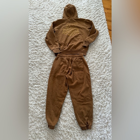 Selling as set!!! Timberland Brown women Jogger Set - Picture 2 of 10